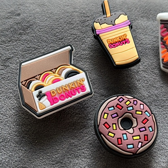 Dunkin’ Donuts Crocs Jibbitz Charms 8-pack - Picture 4 of 4
